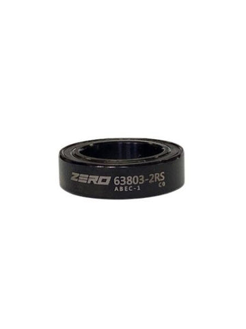 63803B-2RS l 17 x 26 x 7mm Abec 3 C3 Bearing Black Oxide