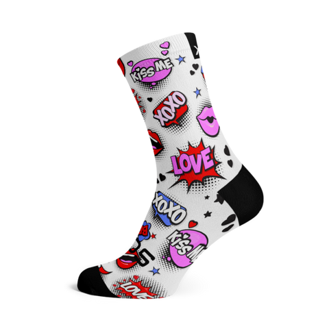 Love Struck Socks 4-7