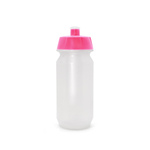 Ryder Water Bottle Neo Clear 600ML CERISE CAP