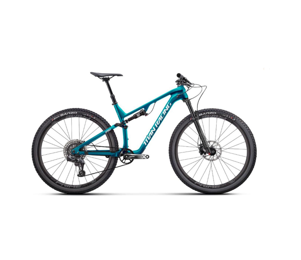 Titan dual suspension bike sale