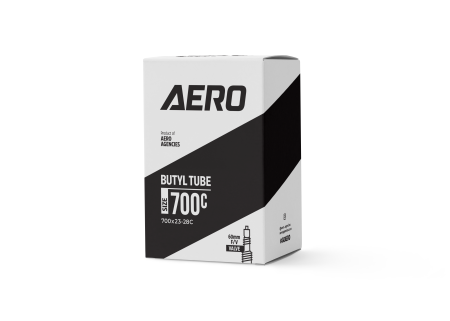 Tube 700 x 23/28c 60mm F/V Removable Core