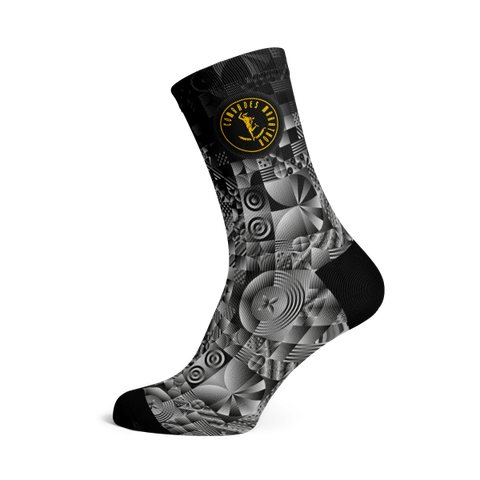 Comrades Marathon Silver Socks 8-12