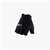 100% EXCEEDA Gel Short Finger Gloves Black