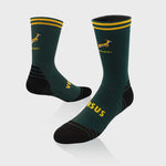 Springboks Rugby Active Crew Socks8-12