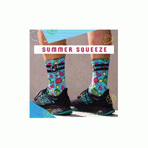 Grumpy Monkey Summer Squeeze Socks 8-12