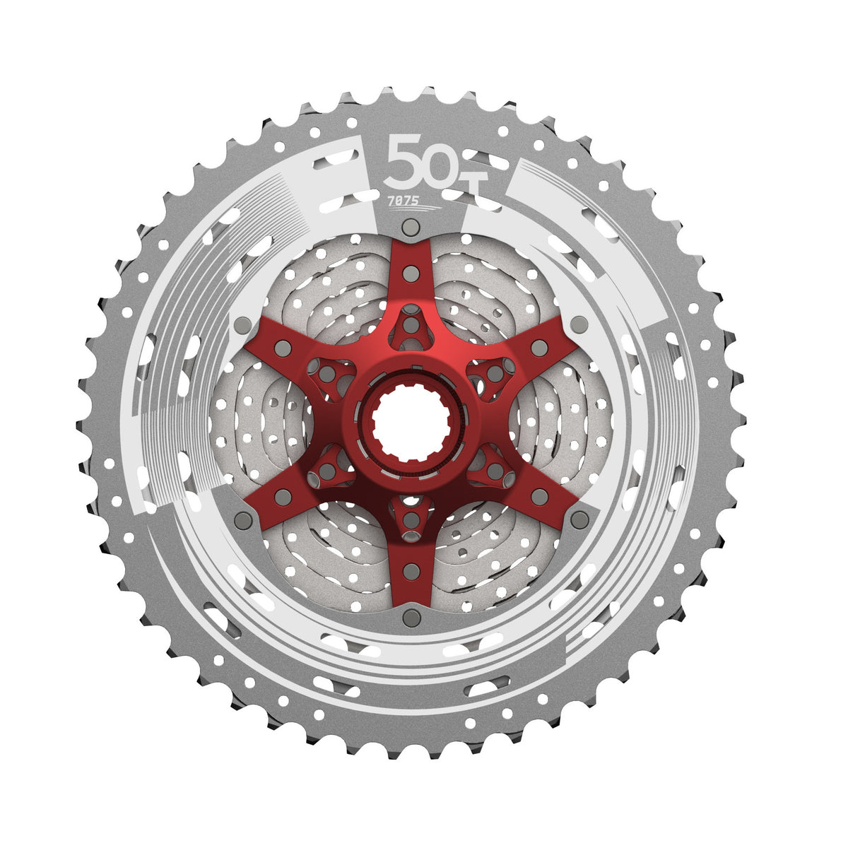 SunRace MX8 Cassetta 11 Velocità 11-50t Nero – Leggera E Ampia Gamma Per MTB