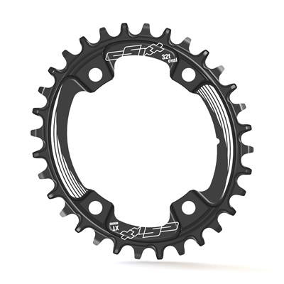 TT CHAINRING 96 BCD XT OVAL 34T BLACK